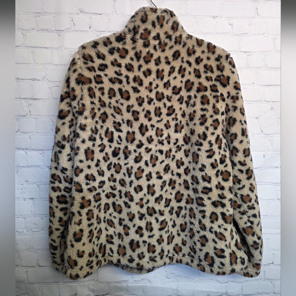 Torrid Leopard Print Teddy Jacket - image 6